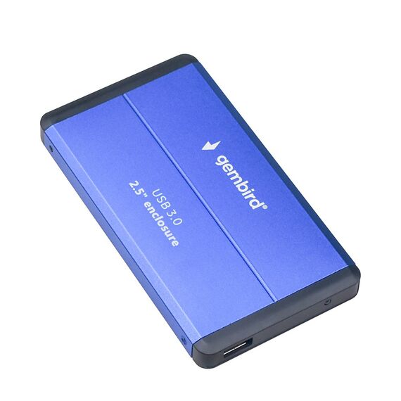 Gembird EE2-U3S-2-B storage drive enclosure 2.5" USB 3.0 HDD enclosure Blue - Cases & Accessories - Hard Drives - Techbox