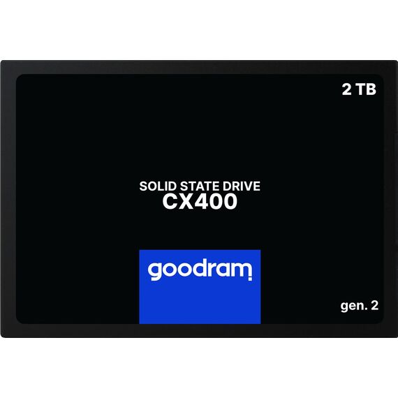 Goodram CX400 SSDPR-CX400-02T-G2 2 TB 2.5" Serial ATA III 3D NAND | Techbox