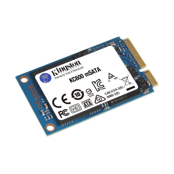 Kingston Technology 1024G SSD KC600 SATA3 mSATA | Techbox