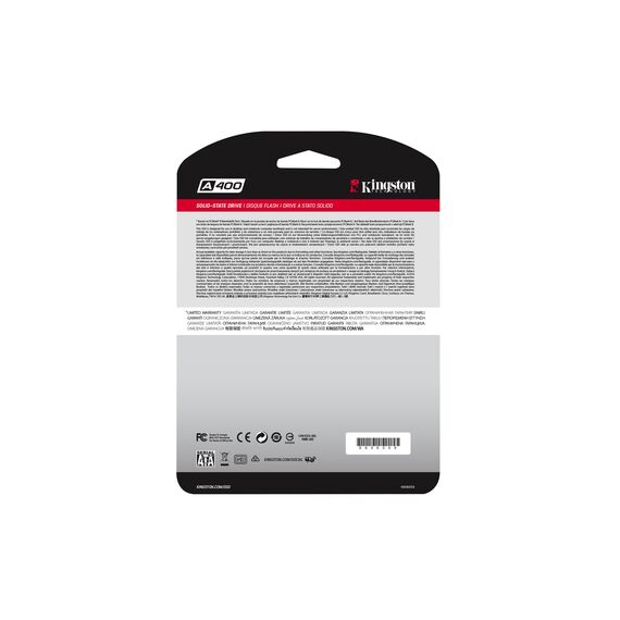 Kingston Technology A400 2.5" 240 GB Serial ATA III TLC - SSD - Hard Drives - Techbox
