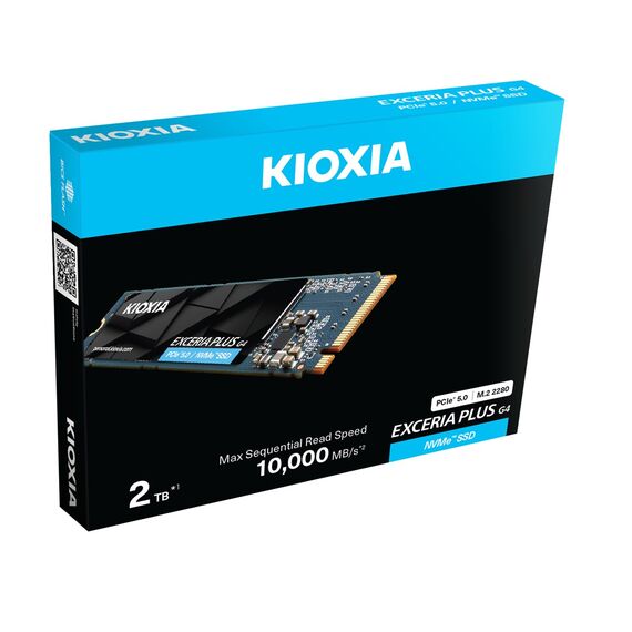 Kioxia LVD10Z001TG8 internal solid state drive 1 TB M.2 PCI Express 5.0 NVMe BiCS FLASH TLC | Techbox