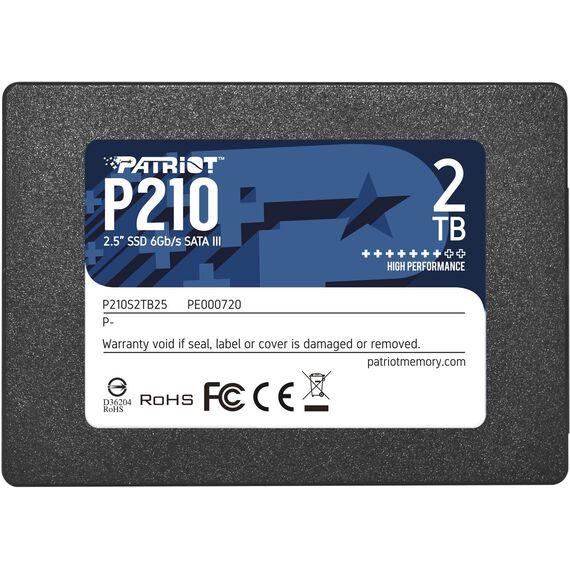 Patriot Memory P210 2.5" 2000 GB Serial ATA  III | Techbox