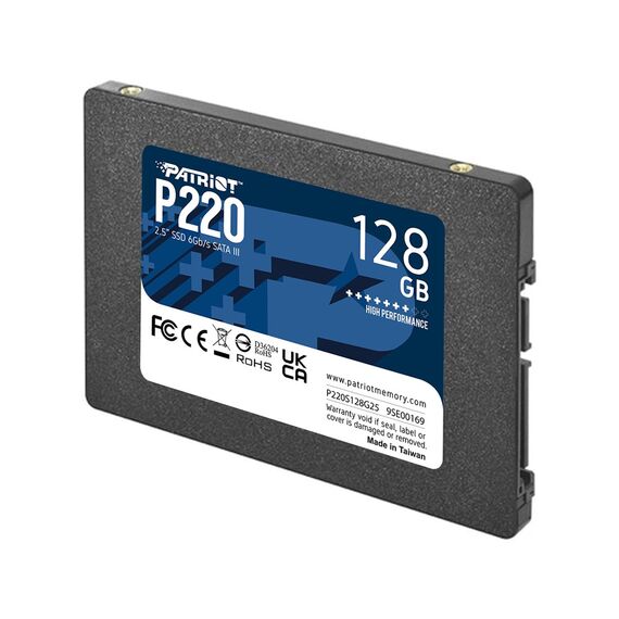 Patriot Memory P220 128GB 2.5" Serial ATA III - SSD - Hard Drives - Techbox