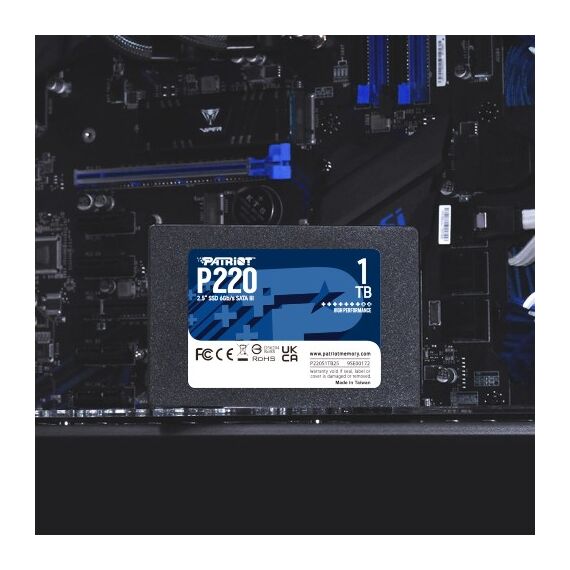 SSD PATRIOT P220 1TB SATA 2,5" - SSD - Hard Drives - Techbox