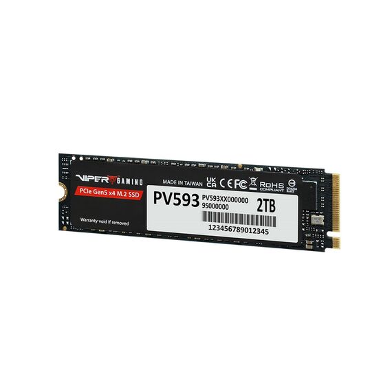 Patriot Viper PV593 M.2 PCI-E Gen5 x4 NVMe2 2TB 14G | Techbox