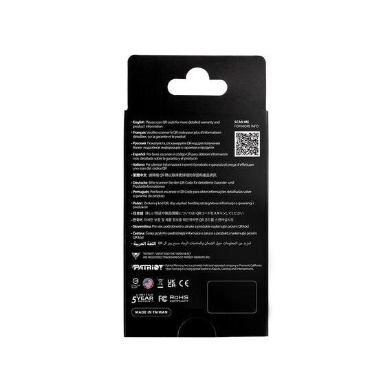 Patriot Viper PV593 M.2 PCI-E Gen5 x4 NVMe2 4TB SSD | Techbox