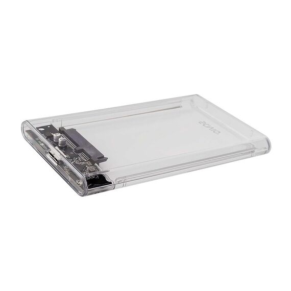 Savio 2.5" External HDD/SSD enclosure, USB 3.0, transparent, AK-66 | Techbox