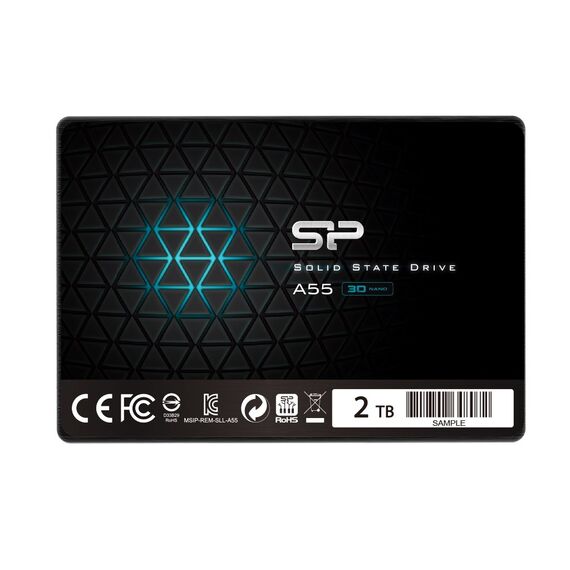 Silicon Power Ace A55 2.5" 2000 GB Serial ATA III 3D NAND - SSD - Hard Drives - Techbox