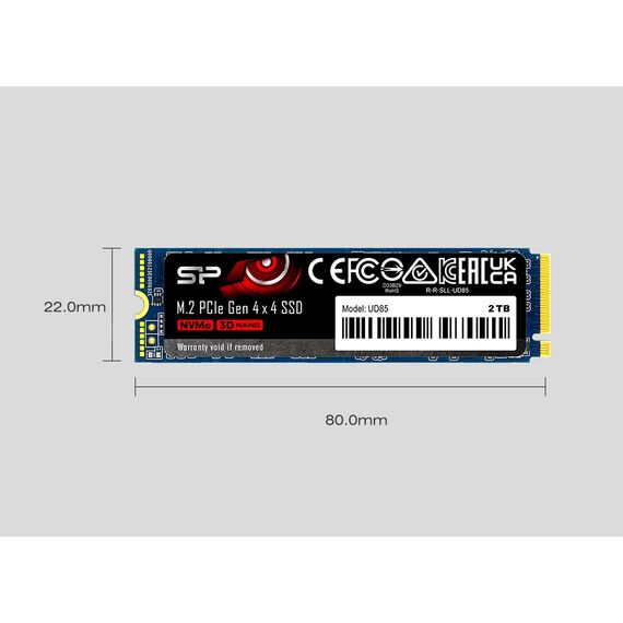 Silicon Power UD85 M.2 1 TB PCI Express 4.0 3D NAND NVMe | Techbox