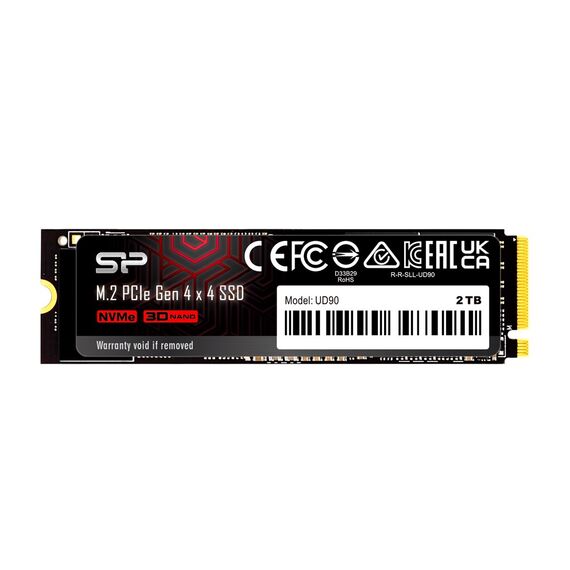 Silicon Power UD90 M.2 2000 GB PCI Express 4.0 3D NAND NVMe - SSD - Hard Drives - Techbox