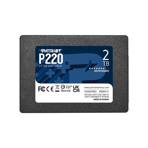 Patriot Memory P220 2TB 2.5" Serial ATA III | Techbox