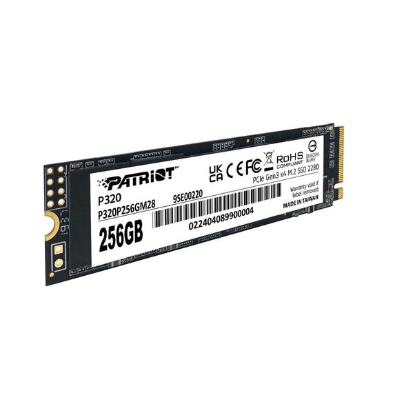 SSD PATRIOT VIPER P320 M.2 PCI-Ex4 NVMe 256GB 2.2GB/S (P320P256GM28) | Techbox