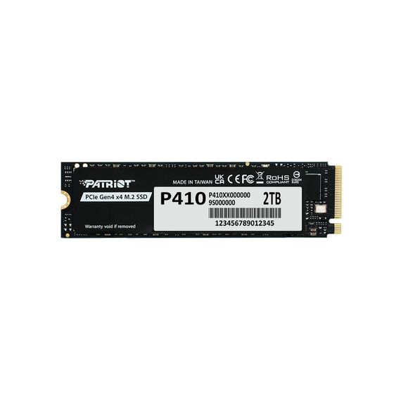 SSD Patriot Viper P410 M.2 PCI-Ex4 NVMe 1.4 2TB 5GB/s (P410P2TBM28H) | Techbox
