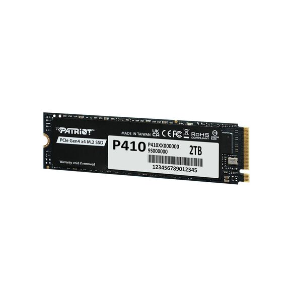 SSD Patriot Viper P410 M.2 PCI-Ex4 NVMe 1.4 2TB 5GB/s (P410P2TBM28H) | Techbox