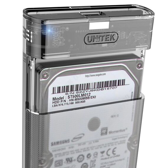 UNITEK ENCLOSURE USB 3.1 HDD/SSD SATA 6G UASP S1103A | Techbox