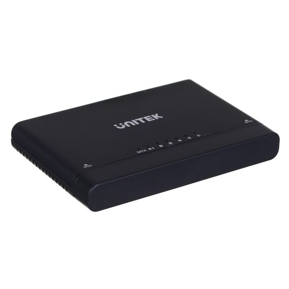 UNITEK S1222A cable gender changer USB 3.2 SATA 2,5/3,5' & M.2 PCIE/NVME Black - Cases & Accessories - Hard Drives - Techbox