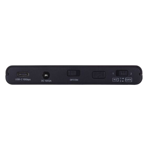 UNITEK S1222A cable gender changer USB 3.2 SATA 2,5/3,5' & M.2 PCIE/NVME Black - Cases & Accessories - Hard Drives - Techbox