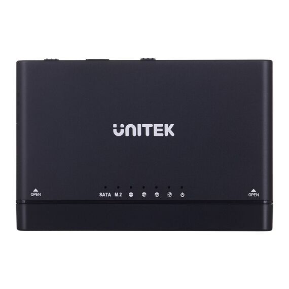 UNITEK S1222A cable gender changer USB 3.2 SATA 2,5/3,5' & M.2 PCIE/NVME Black - Cases & Accessories - Hard Drives - Techbox