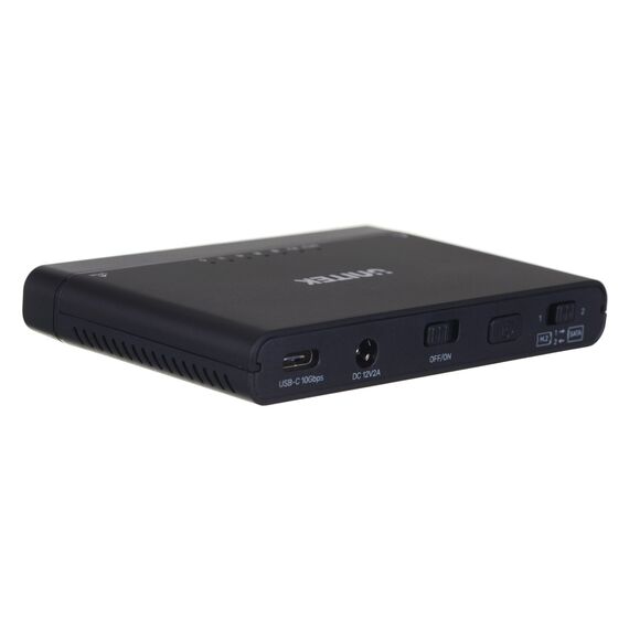 UNITEK S1222A cable gender changer USB 3.2 SATA 2,5/3,5' & M.2 PCIE/NVME Black - Cases & Accessories - Hard Drives - Techbox