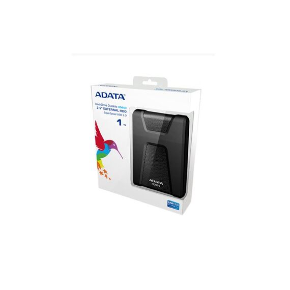 ADATA DashDrive Durable HD650 external hard drive 1000 GB Black | Techbox