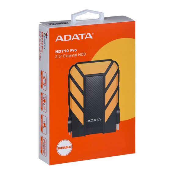 ADATA HD710 Pro external hard drive 1 TB 2.5" Micro-USB B 3.2 Gen 1 (3.1 Gen 1) Black, Yellow | Techbox