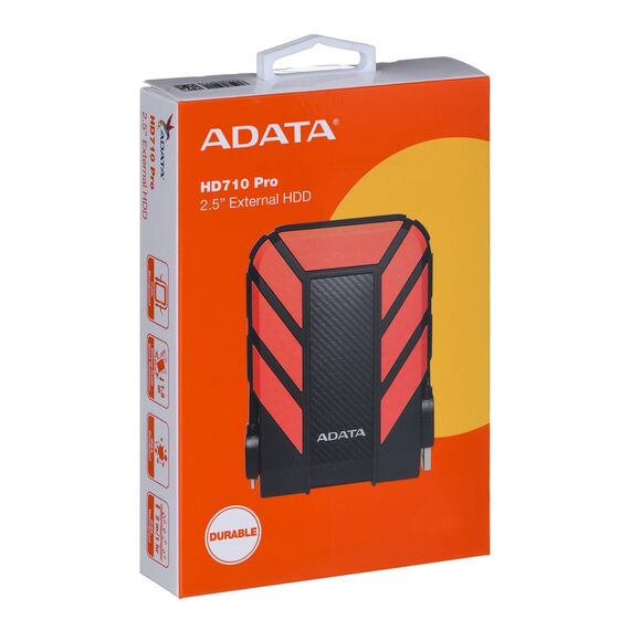 ADATA HD710 Pro external hard drive 1000 GB Black, Red | Techbox