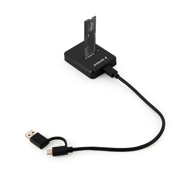 Gembird DD-U3M2 storage drive docking station USB 3.2 Gen 1 (3.1 Gen 1) Type-C Black | Techbox