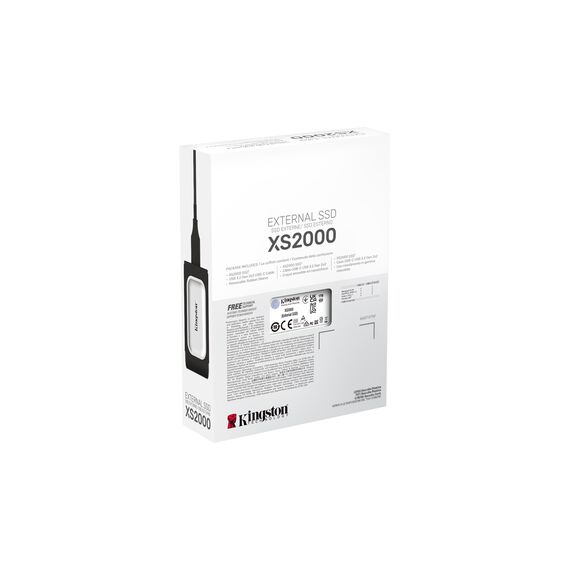Kingston Technology 1000G PORTABLE SSD XS2000 - External HDD & SSD - Hard Drives - Techbox
