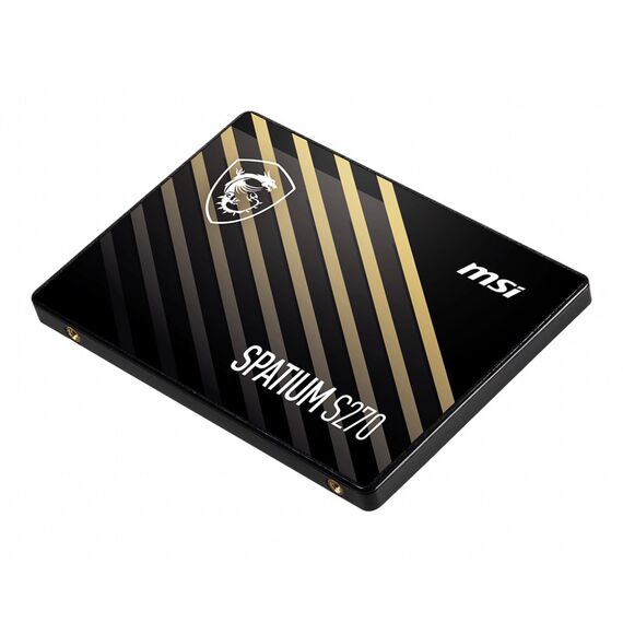 MSI SPATIUM S270 SATA 2.5 240GB internal solid state drive 2.5" Serial ATA III 3D NAND | Techbox