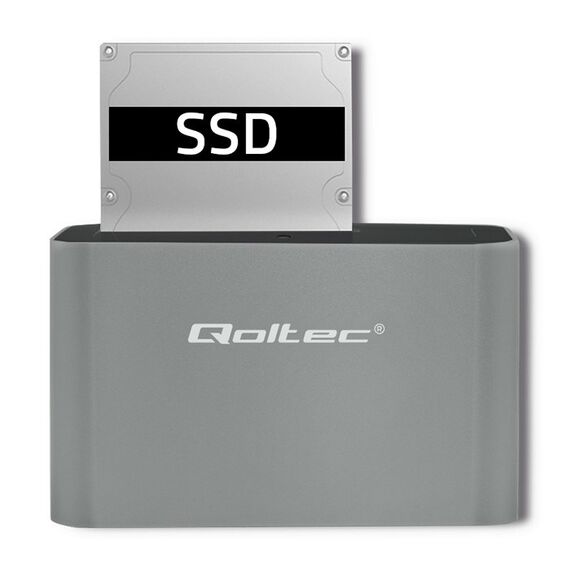 Qoltec 5315 Docking station HDD/SSD | 2.5"/3.5" SATA | USB 3.0 | Techbox