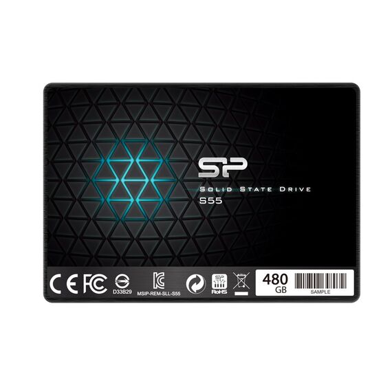 Silicon Power Slim S55 2.5" 480 GB Serial ATA III TLC | Techbox