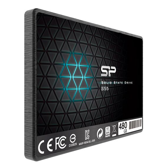 Silicon Power Slim S55 2.5" 480 GB Serial ATA III TLC | Techbox