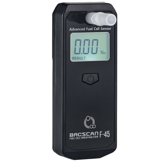 BACscan F-45 alcohol tester 0 - 4% Black | Techbox