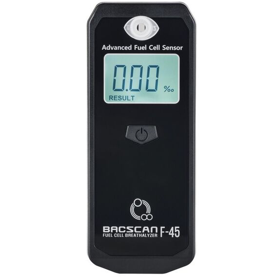 BACscan F-45 alcohol tester 0 - 4% Black | Techbox
