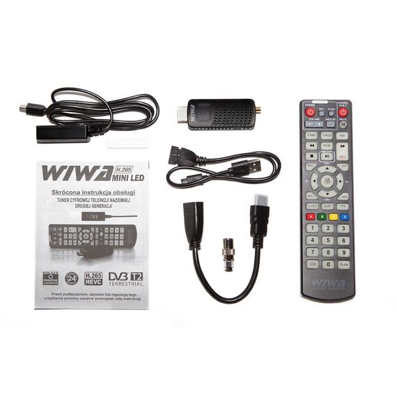 DVB-T/T2 WIWA H.265 MINI LED Tuner | Techbox