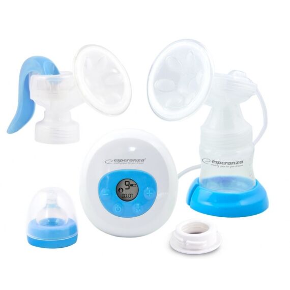 Esperanza ECM003B Electric / Manual 2-in-1 breast pump Blue 150 ml | Techbox