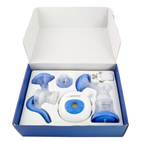 Esperanza ECM003B Electric / Manual 2-in-1 breast pump Blue 150 ml | Techbox