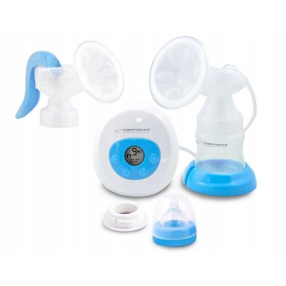 Esperanza ECM003B Electric / Manual 2-in-1 breast pump Blue 150 ml | Techbox
