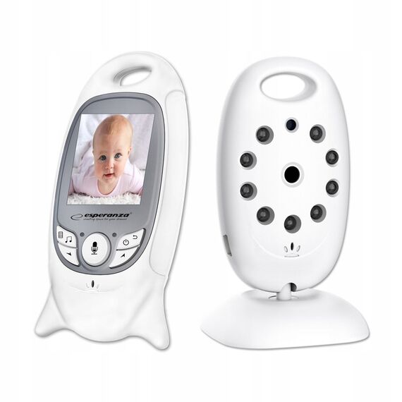 Esperanza EHM001 LCD Baby Monitor 2.0" White | Techbox