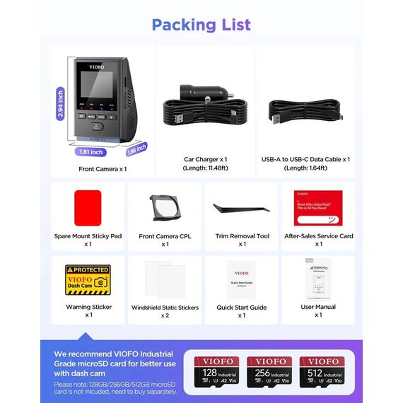 VIOFO A119M Pro video recorder | Techbox
