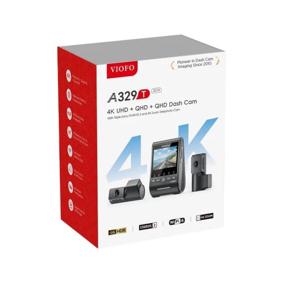 VIOFO A329T 3CH GPS video recorder | Techbox