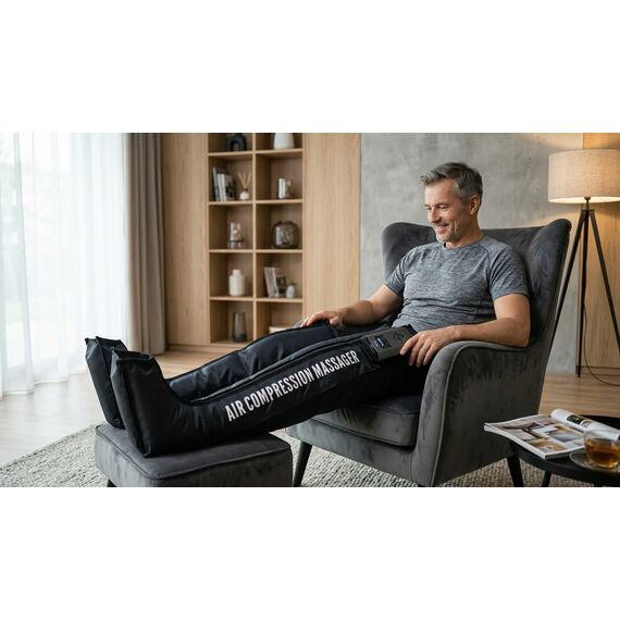 Activejet ACM-PLUS-A1 M lymphatic compression massager for legs | Techbox