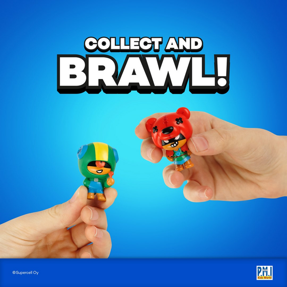 BRAWL STARS S1 FIGURES - 8 PACK DELUXE BOX VER.B - Model Kits - Collectibles - Techbox