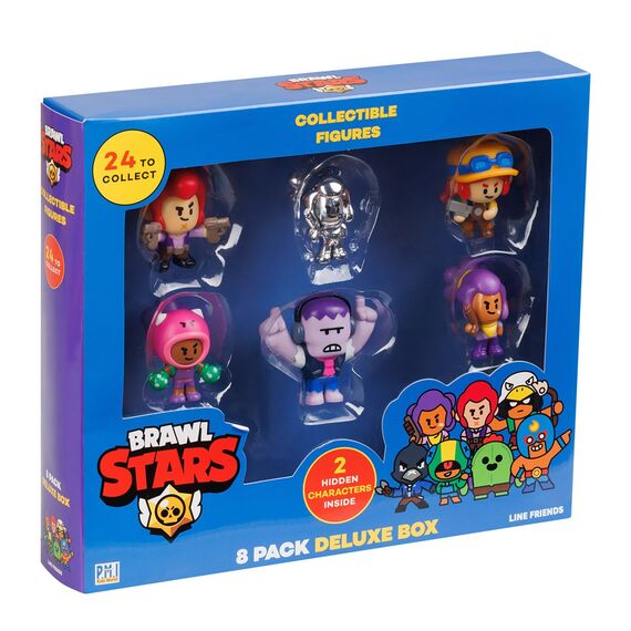 BRAWL STARS S1 FIGURES - 8 PACK DELUXE BOX VER.C - Model Kits - Collectibles - Techbox