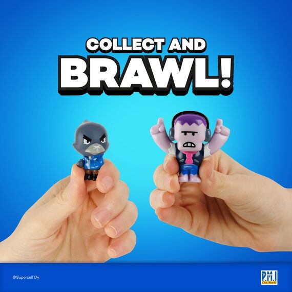 BRAWL STARS S1 FIGURES - 8 PACK DELUXE BOX VER.C - Model Kits - Collectibles - Techbox
