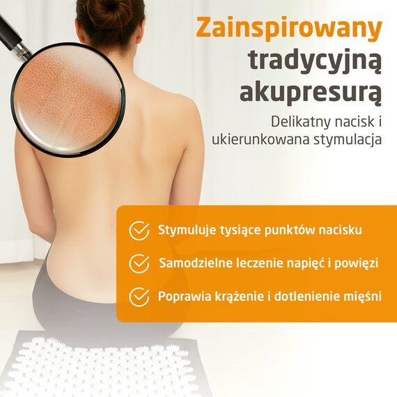 Medisana MM 100 acupressure mat with heating function - Massage - Health - Techbox