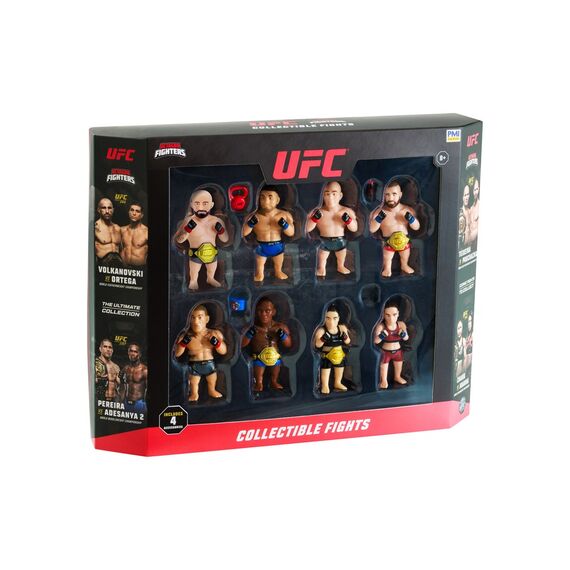 UFC OCTAGON FIGHTERS S1 COLLECTIBLE FIGHTS - 8 PACK DELUXE BOX |  Techbox