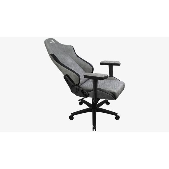 Aerocool Crown AeroSuede Universal gaming chair Padded seat Stone Grey - Gaming Furniture - Gaming - Techbox