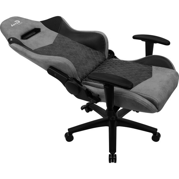 Aerocool DUKE AeroSuede Universal gaming chair Black,Grey | Techbox