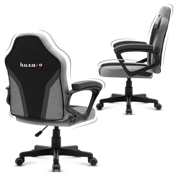 Gaming chair for children Huzaro HZ-Ranger 1.0 Gray Mesh, gray and black | Techbox